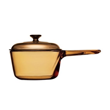 CLASSIC VISIONS Rondel szklany z pokrywka 1.5l