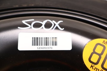 FIAT 500X KOLO DOJEZDOVÉ CONTINENTAL 16X4.0 145/90/16