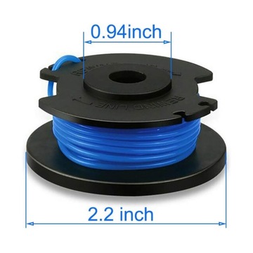 4 ЗАМЕННЫХ КАТУШКИ ДЛЯ ТРИММЕРА ДЛЯ СТРУНЫ 0,065 ДЮЙМА ДЛЯ RYOBI ONE