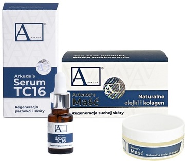 ARKADA ZESTAW SERUM + MAŚĆ 70g