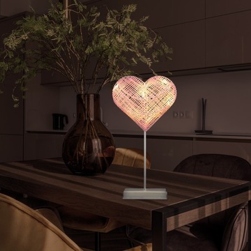 СЕРДЦЕ-ЛАМПА, НОЧНИКИ, НАСТОЛЬНЫЕ ЛАМПЫ