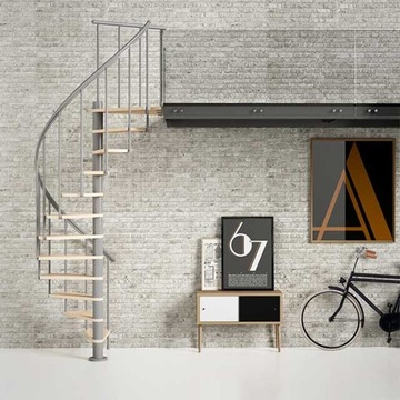 Винтовая лестница Калгари 120 см антрацит