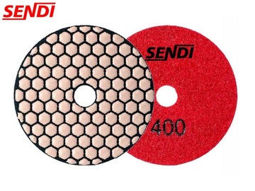 Adapter na rzep 100 M14 + dyski polerskie x4 SENDI