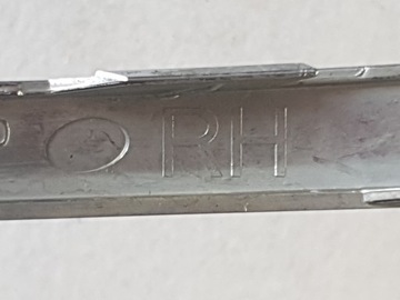 BMW 7 F01 F02 CHRÓM LIŠTA NÁRAZNÍKU NÁRAZNÍK PRAVÁ 7295272 ORYG-PN