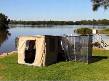 МОСКИТНАЯ СЕТКА ДЛЯ УСТАНОВКИ НА КРЫШЕ, ШИРИНА 1,4м х 2,2м (ДЛИНА ОТ АВТОМОБИЛЯ)