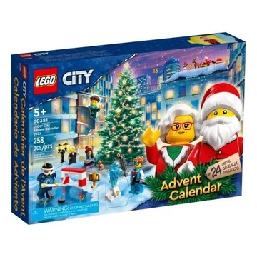 LEGO City - Адвент-календарь 2023 (60381) ИГРУШКА В ПОДАРОК ​​ДЛЯ ДЕТЕЙ