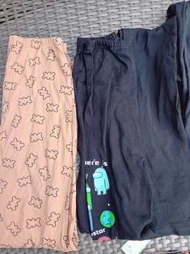158/164 zestaw legginsy 5 sztuk wyprzedaż OKAZJA