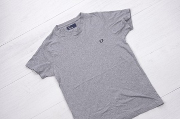 FRED PERRY T-SHIRT ORYGINALNY MESKI PREMIUM Z LOGO SM