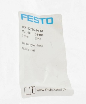 ФЕСТО 33481 ФЭН-12/16-80-КФ ФЭН121680КФ ! НОВЫЙ!