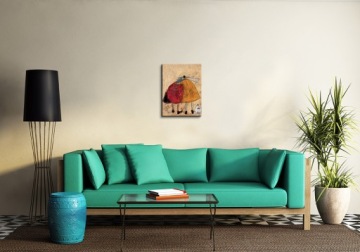 Сэм Тофт Love Mustards Картина на холсте 30x40 см