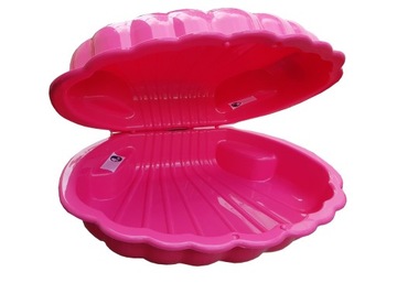 Песочница для бассейна SHELL 2в1, закрытая, 2 части