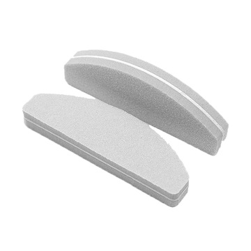 Mini Polerka Buffer Półksiężyc Łódka Szara 180/240 - 100 szt