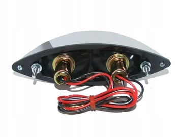 УНИВЕРСАЛЬНЫЙ ХРОМИРОВАННЫЙ ЗАДНИЙ ФОНАРЬ С ОДОБРЕНИЕМ