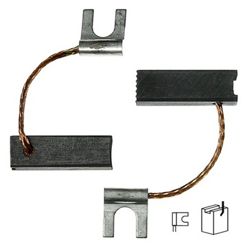 SZCZOTKI WĘGLOWE Celma PRCK13BEO 6,4x6,4