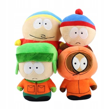 4 SZT mASkOtkA prezent SOUTH PARK figurkA pluSzOwA