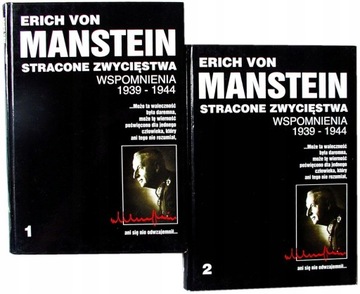 STRACONE ZWYCIĘSTWA tom 1 i 2 - Erich von Manstein