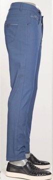MONDO Premium spodnie męskie niebieskie klasyczne Classic W34 L34
