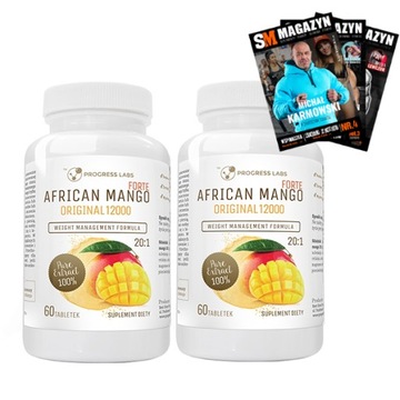PROGRESS LABS AFRICAN MANGO 1200MG REDUKCJA 120K