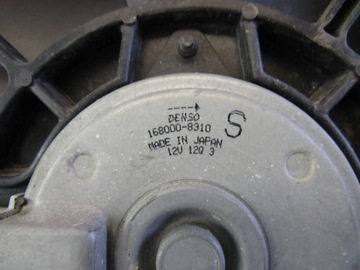 MAZDA 2 DE VENTILÁTOR CHLADIČŮ 07-10R