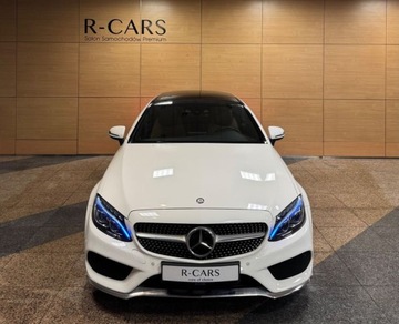 Mercedes Klasa C W205 Coupe 250 211KM 2016 Mercedes-Benz Klasa C 250 AMG salon Polska R CARS Warszawa 2.0 Benzyna, zdjęcie 2