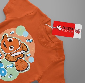 KOSZULKA T-SHIRT GDZIE JEST NEMO FINDING XL JAKOŚĆ