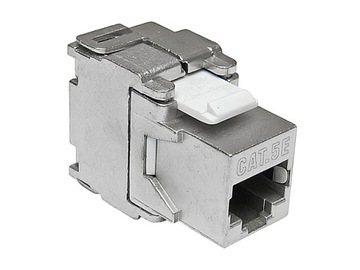 Gniazdo RJ45/8P8C kat.5E STP ekran typ KEYSTONE beznarzędziowe styki LSA
