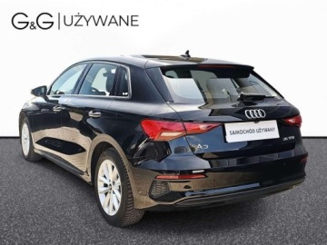Audi A3 8Y Sportback 1.5 35 TFSI 150KM 2023 Audi A3 Sportback kamera cofania, automatyczna klima, tempomat, ogrzewanie, zdjęcie 6