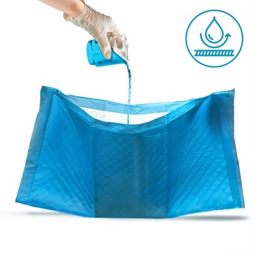 КОВРИКИ ГИГИЕНИЧЕСКИЕ АБСОРБИРУЮЩИЕ КОВРИКИ ДЛЯ СОБАК, обучающихся писать в туалет MERSJO 90x60 100 шт.