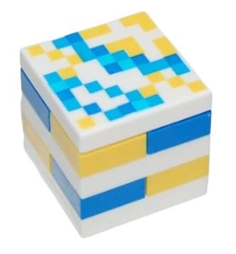 LEGO SZAFKA SKRZYNKA TERAKOTA Minecraft NOWA (2g)
