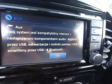 Nissan Juke I SUV Facelifting DIG-T 115KM 2014 Nissan Juke Tekna+, 56 tys km, przebogaty, zdjęcie 21