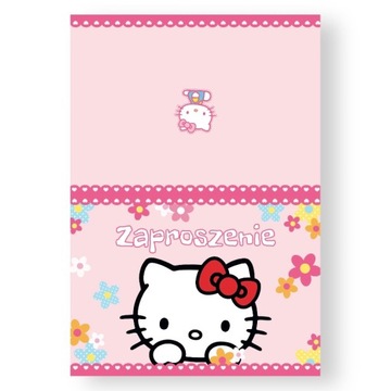ПРИГЛАШЕНИЯ на день рождения «Hello Kitty» для детей