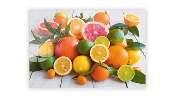 Магнитная стеклянная доска CITRUS FRUIT 60x40см