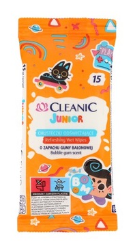 HARPER CLEANIC Chust odswież.Junior 15szt.