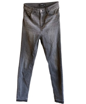 Reserved Skinny high waist Jeansy z wysokim stanem damskie klasyczne 38 M
