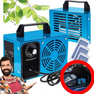 Mocny GENERATOR OZONU Ozonator Oczyszczacz do Powietrza Samochodowy Domowy
