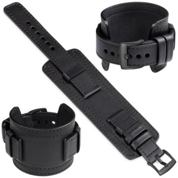 Řemínek 22 mm pro Samsung Watch 3 45/46 Gear S3 kožený s podložkou Movear