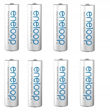 БАТАРЕИ ENELOOP R6/AA 2000мАч 8 шт.