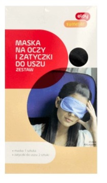 Opaska Maska na oczy do spania zatyczki do uszu