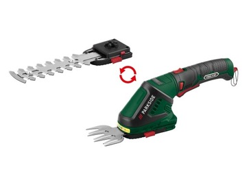 АККУМУЛЯТОРНЫЕ НОЖНИЦЫ ДЛЯ ТРАВЫ И ЩЕТКА С АККУМУЛЯТОРОМ 2 Ач PARKSIDE