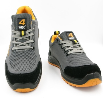 LEKKIE PÓŁBUTY ROBOCZE buty SPORTOWE ODDYCHAJĄCE adidasy Z PODNOSKIEM 41