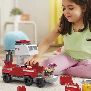 БЛОКИ PAW PATROL 2 В 1 БАЗА ПОЖАРНОЙ ТЕХНИКИ МЕГА БЛОК