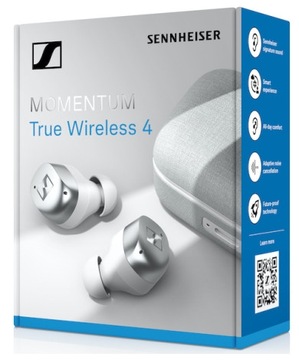 Sennheiser Momentum True Wireless 4 | MTW4 Słuchawki Bluetooth | White