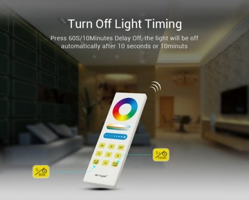 Радиочастотный пульт дистанционного управления для светодиодов RGB+CCT 1-зонный MiLight FUT088