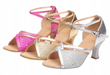Latynoskie buty do tańca, starsze sandały