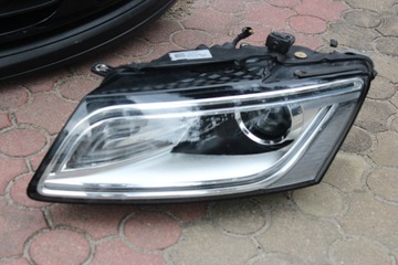 Передний полный ксеноновый бампер Audi Q5 Lift