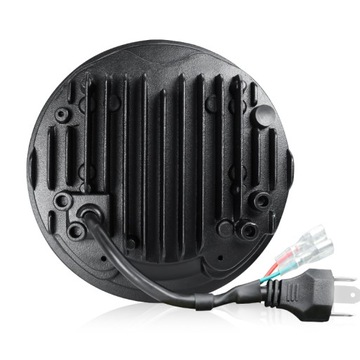 ФАРА ДЛЯ МОТОЦИКЛА H4 СВЕТОДИОДНАЯ ВИНТАЖНЫЙ СТИЛЬ 12 В постоянного тока СУПЕР ЯРКАЯ 5,75 дюйма