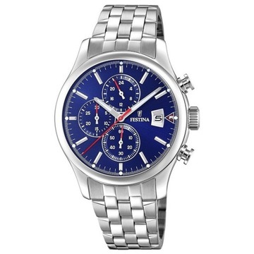 Zegarek Męski Festina F20374-2 srebrny