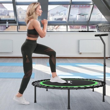 БАТУТ ДЛЯ ФИТНЕСА 101 СМ С Т-ОБРАЗНОЙ РУЧКОЙ, ЗЕЛЕНЫЙ