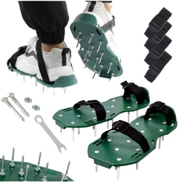 AERATOR BUTY DO TRAWY Z KOLCAMI TRAWNIKA WERTYKULATOR KOLCE NAPOWIETRZANIA