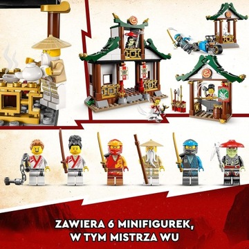 LEGO Ninjago, коробка с кубиками ниндзя 71787, подарочный набор